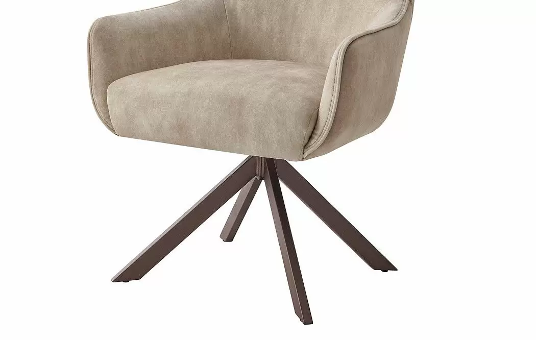 Стол Richard + 4 темно-бежевых стула Emma - фото 22