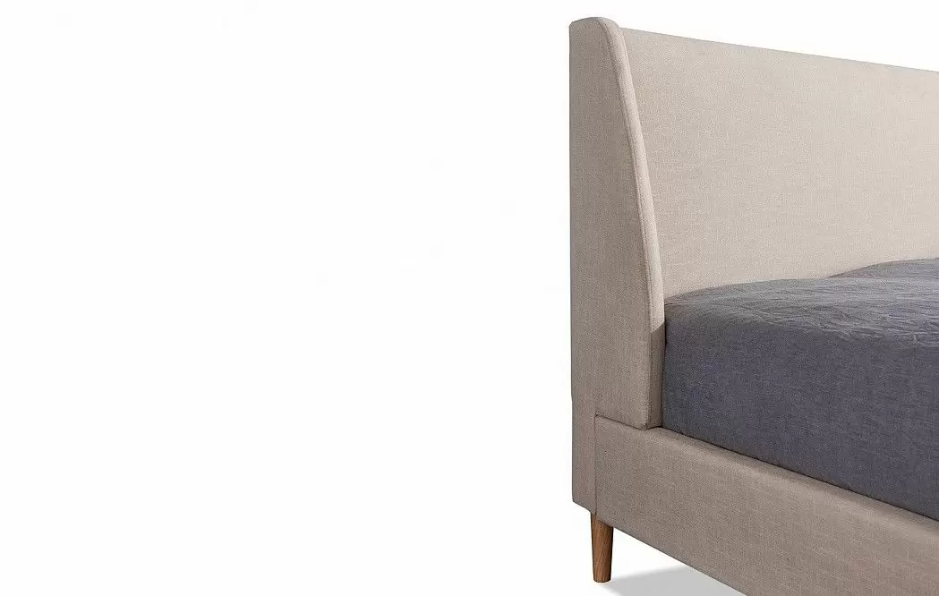 Кровать Carrera 160x200, бежевый - фото 10