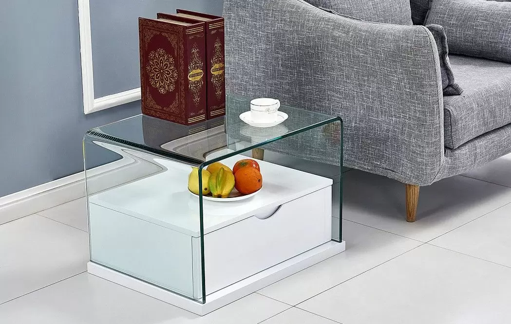 Столик приставной Stanley, белый - фото 8