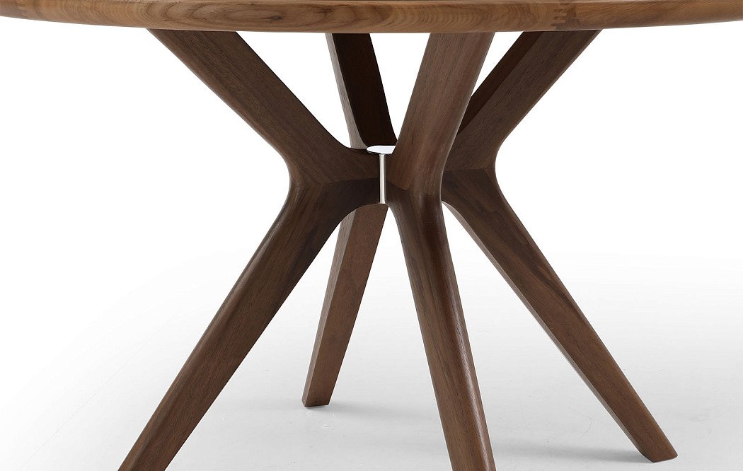 Стол Tango 120, серая керамика/орех - фото 6