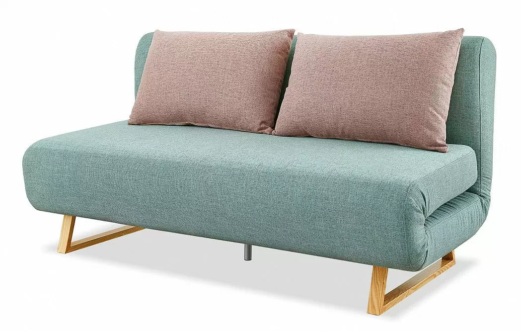 Диван-кровать Rosy 3-х местный, мята/коралловый - фото 5