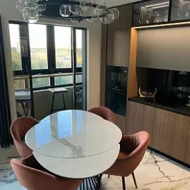 Стол Tornado + 4 стула Dolores