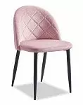 Стул Jill, розовый/черный