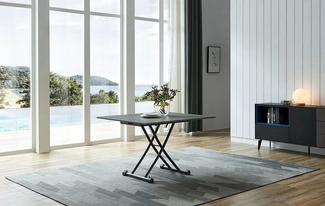 Стол-трансформер Clayton I, серый - фото 4