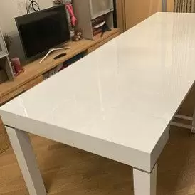 Стол раскладной Claus, белый