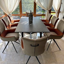 Стул Josh, серый/темно-серый