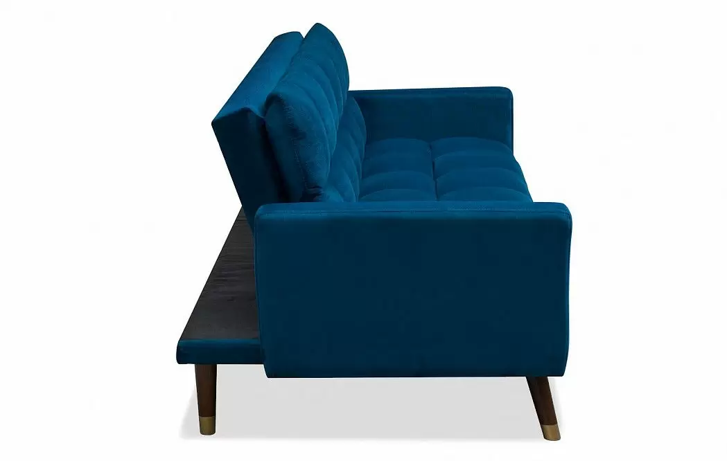 Диван-кровать Felicity, темно-синий/орех - фото 7