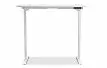 Стол New York (140) белый, регулируемая высота, электропривод