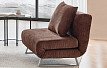 Комплект мягкой мебели Rosy, коричневый