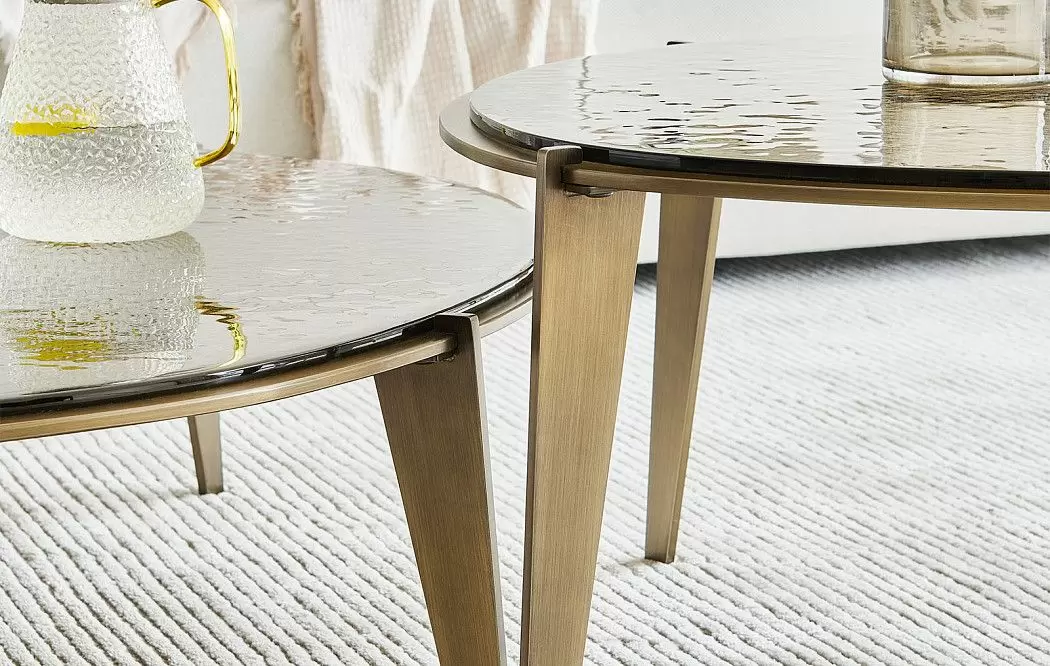 Стол журнальный Joy (117), коричневое стекло - фото 5