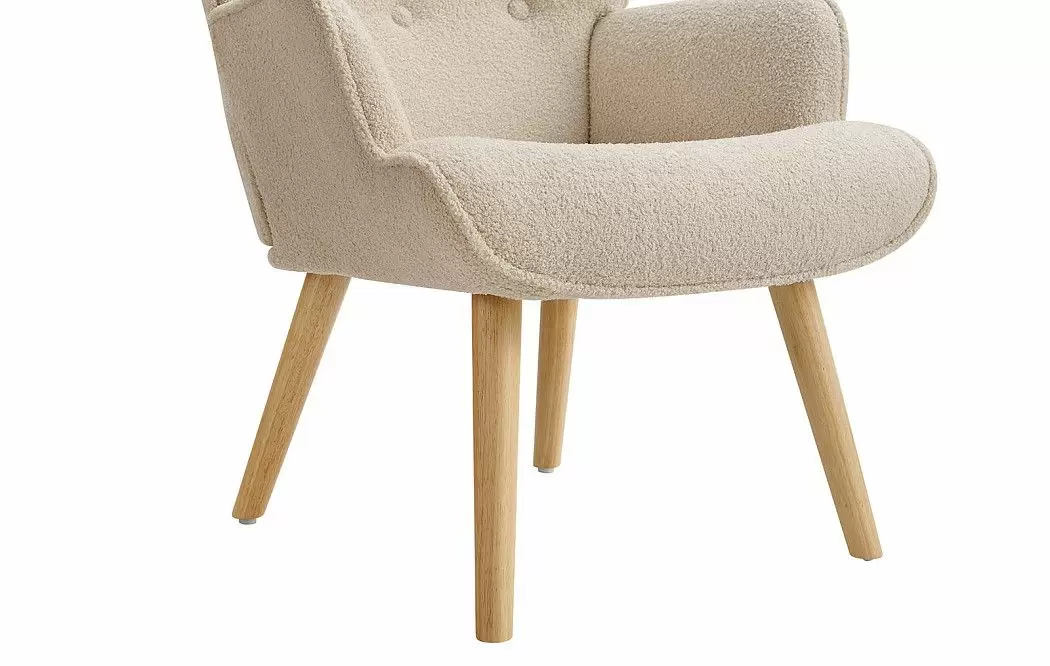 Кресло Hygge, кремовый/натуральный - фото 5