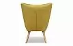 Кресло Hygge, желтый/натуральный