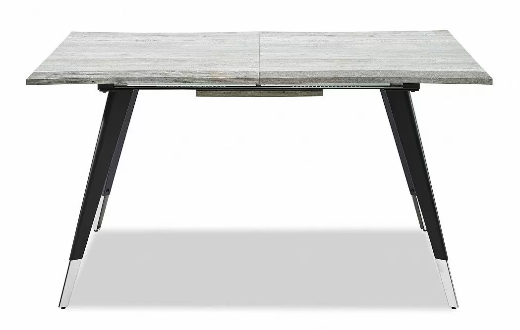 Стол раскладной Dusseldorf 140-180, античный дуб/черный - фото 5