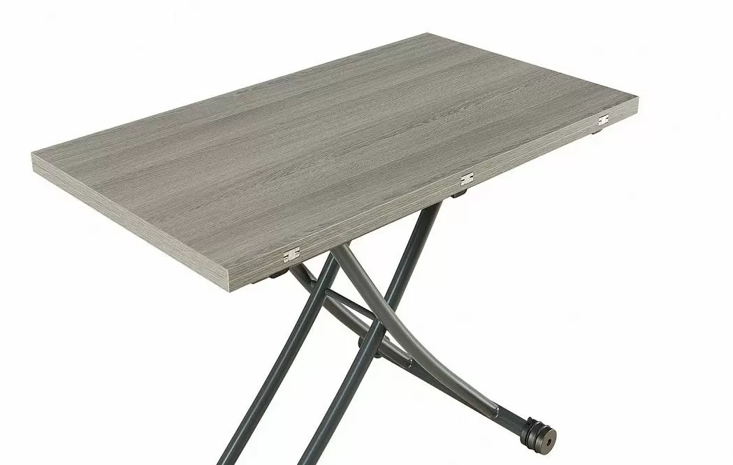 Стол-трансформер Clayton I, серый - фото 9