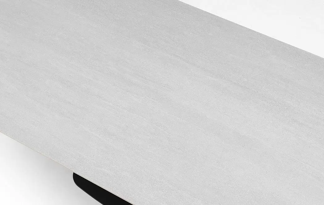 Стол раскладной Virginia 180-260, серая керамика/черный - фото 12