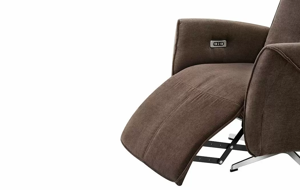 Кресло-реклайнер Leblon, коричневый - фото 8