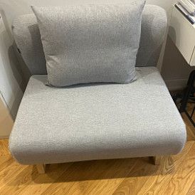 Кресло-кровать Rosy, серый/без принта