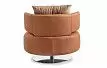 Кресло Sandra, терракотовый/карамель