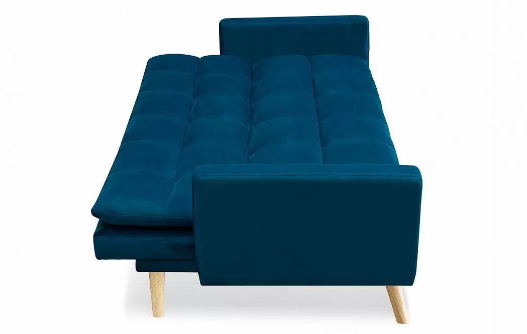 Диван-кровать Felicity, темно-синий/натуральный - фото 6