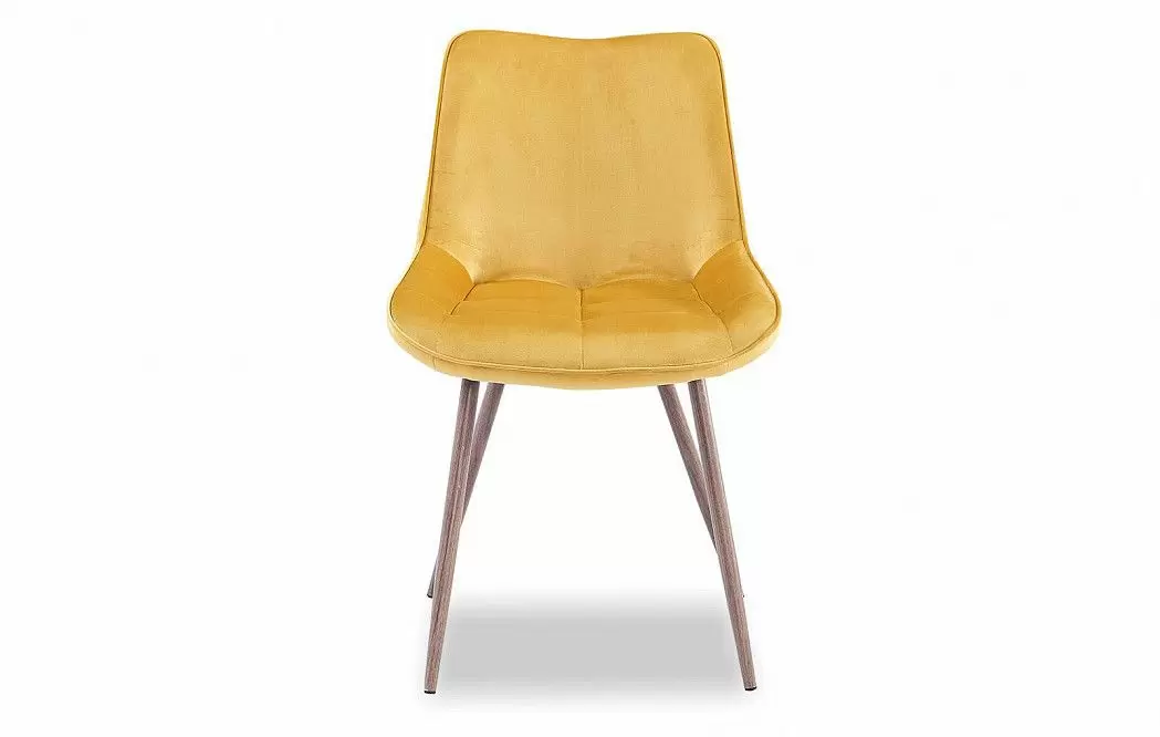 Стул Amalia, желтый/дуб - фото 3