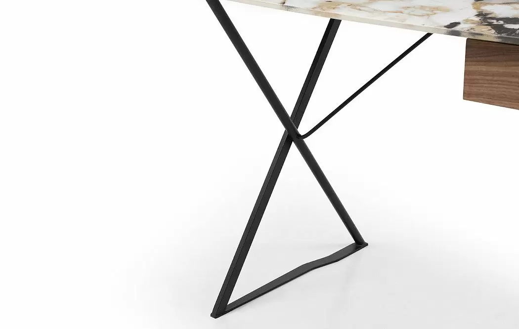 Стол письменный Marcus, светлая керамика - фото 11