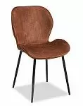 Стул Frank, коричневый/черный