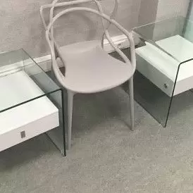 Столик Glasper, белый