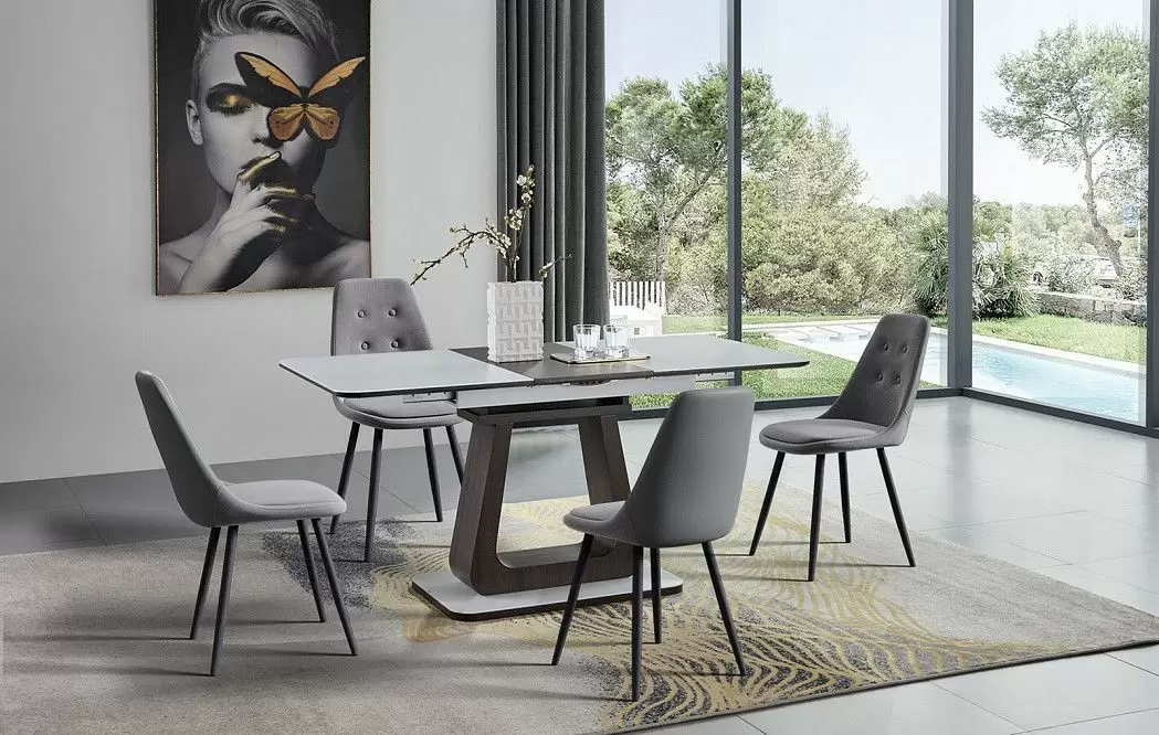 Стул Becker, серый/пепельный/черный - фото 2