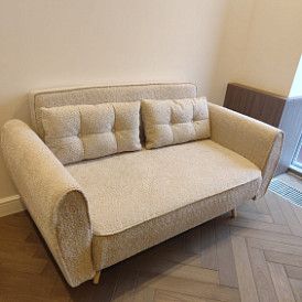 Диван-кровать Charm, кремовый тедди
