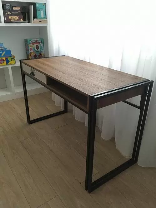 Стол письменный Discovery, орех/черный - фото 17