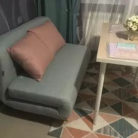 Диван-кровать Rosy 3-х местный, коричневый