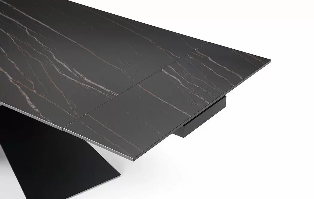 Стол раскладной Savoy 160-220, черная керамика - фото 6