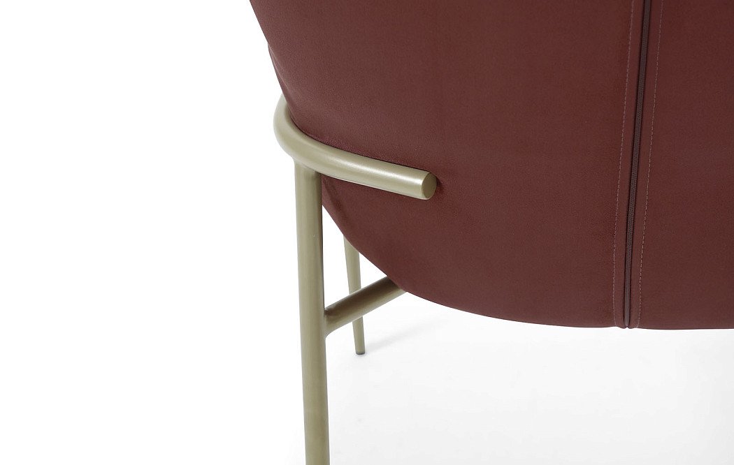 Стул Monica, темно-красный - фото 4