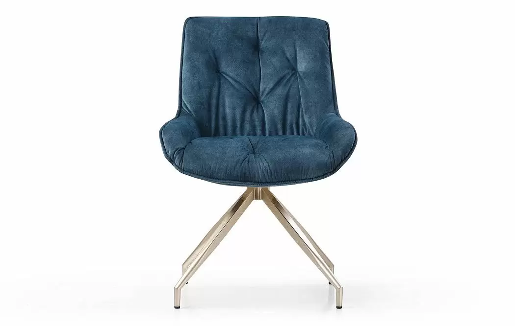 Стул Joely, синий/шампань - фото 4