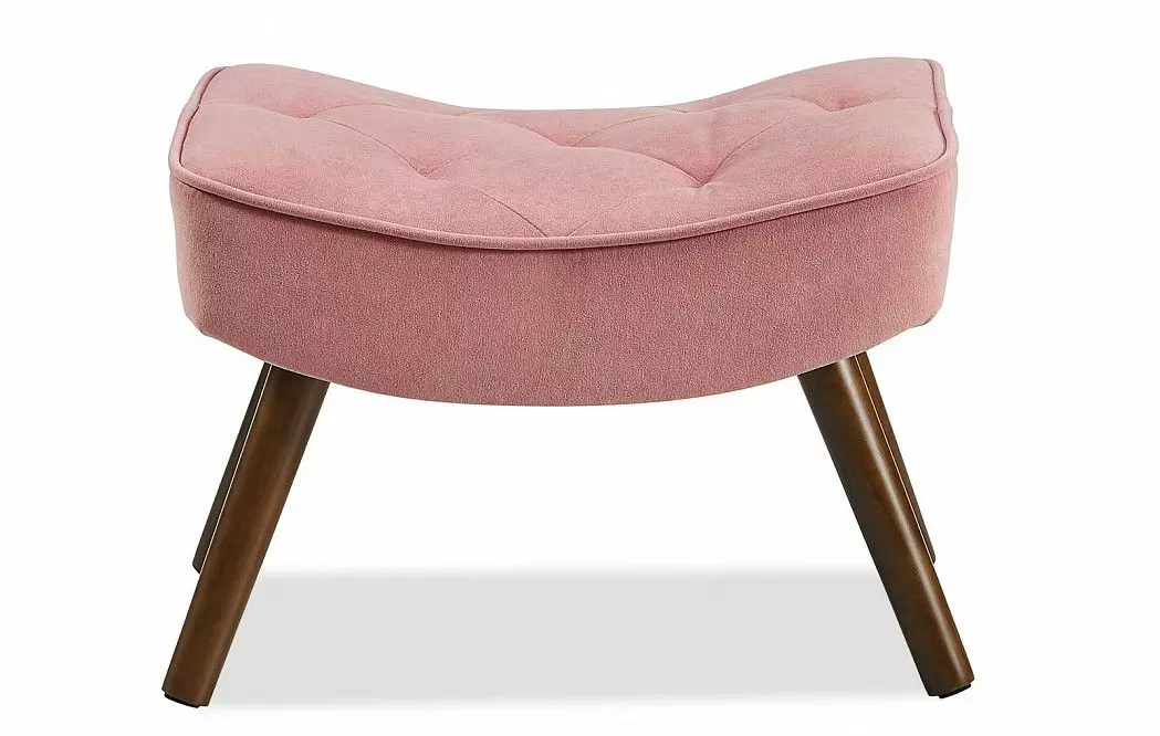 Кресло и оттоманка Hygge, коралловый/орех - фото 13