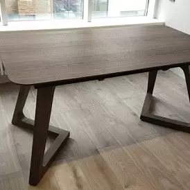 Стол Sabrina + 4 песочных стула Jody