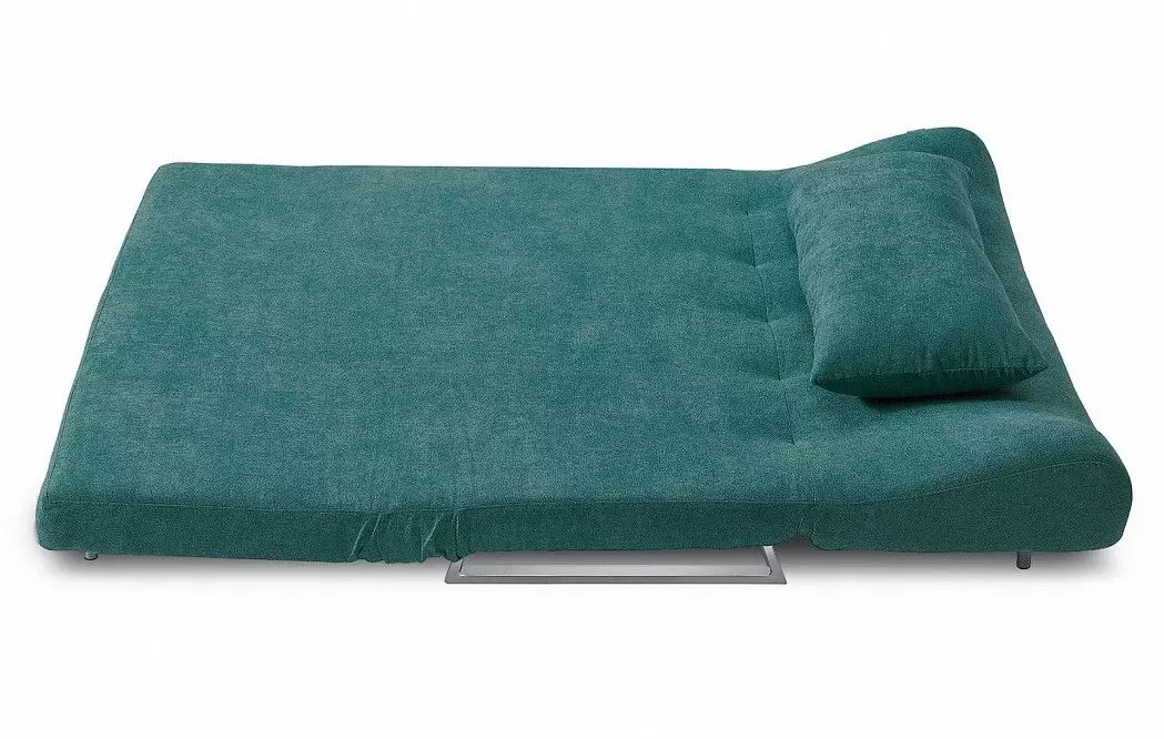 Диван-кровать Rosy 3-х местный, темно-бирюзовый/хром - фото 9