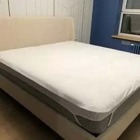 Кровать Carrera 160x200 (с подъемным механизмом), голубой