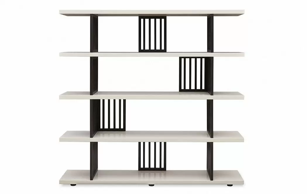 Стеллаж Tokyo, слоновая кость/коричневый - фото 5