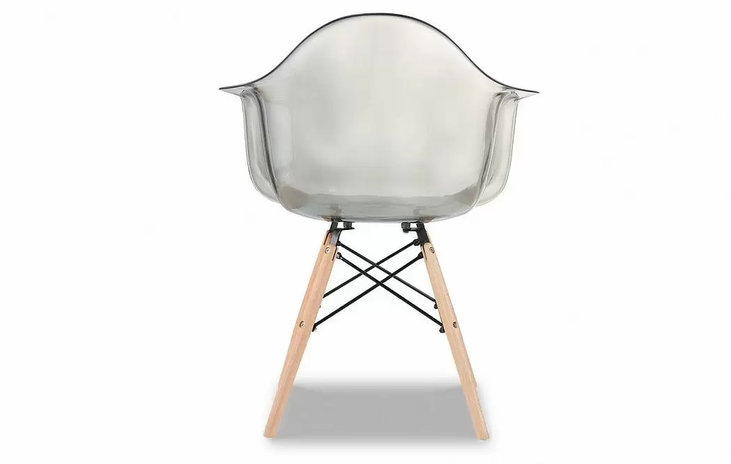 Стул Aura (в стиле Eames), серый прозрачный - фото 5