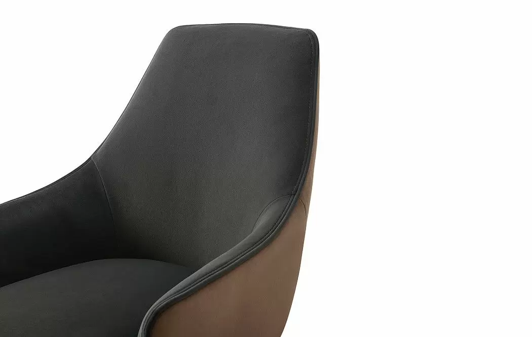 Стул Emma, графит/капучино/бронза - фото 12