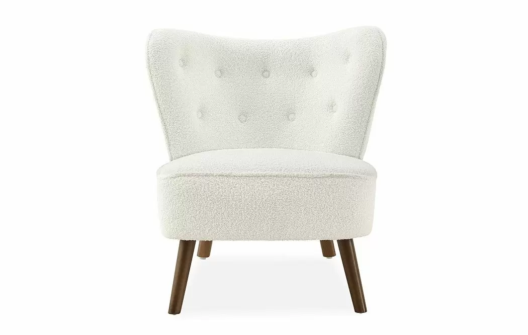 Кресло Gladys, слоновая кость/орех - фото 3