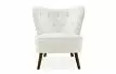 Кресло Gladys, слоновая кость/орех