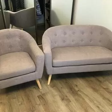 Комплект мягкой мебели Florence, серо-бежевый