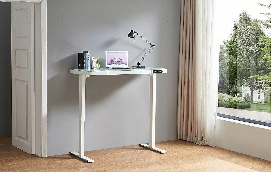 Стол Colorado (120) белый, регулируемая высота, электропривод - фото 2