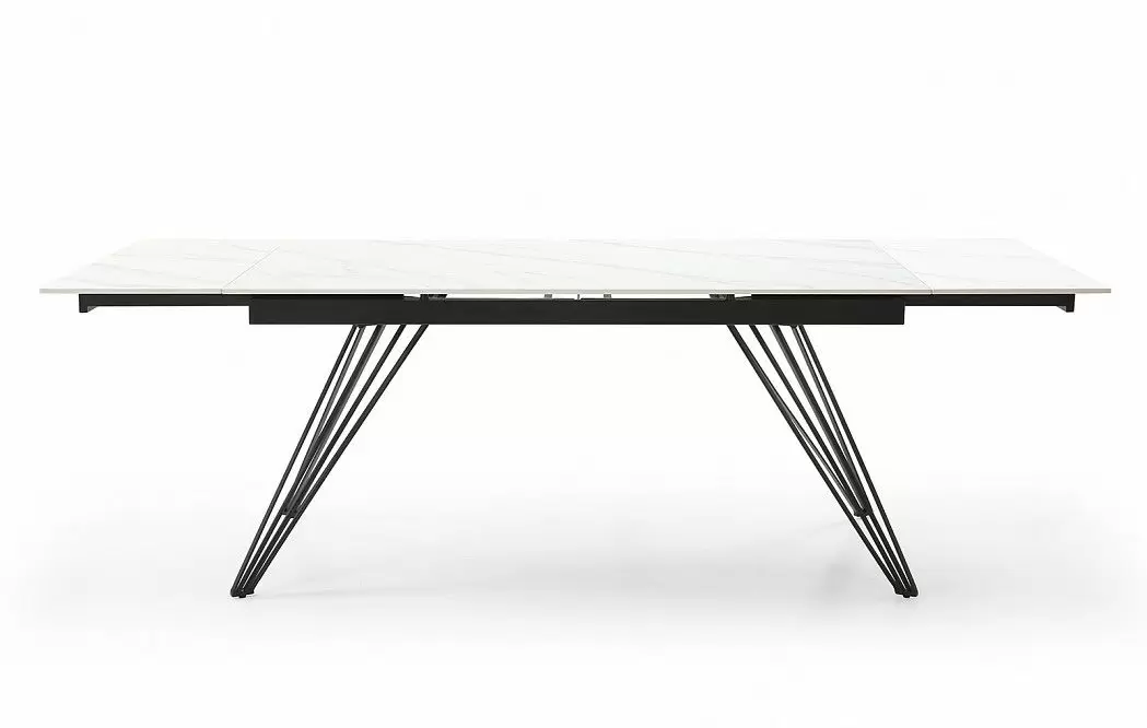 Стол раскладной Parma 160-240, керамика "каррарский мрамор" - фото 7