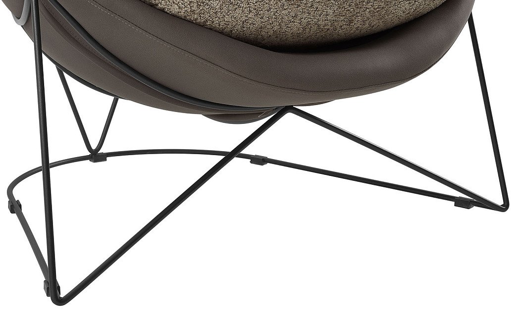 Кресло May, серо-коричневый - фото 6