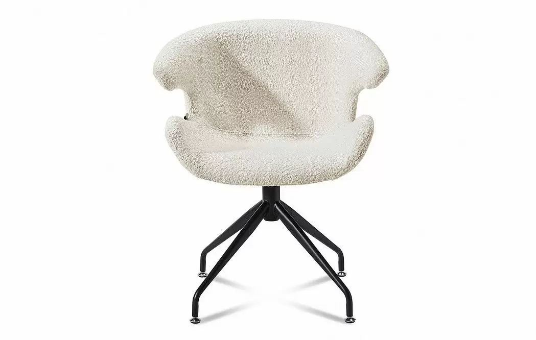 Кресло Wing, слоновая кость/черный - фото 3