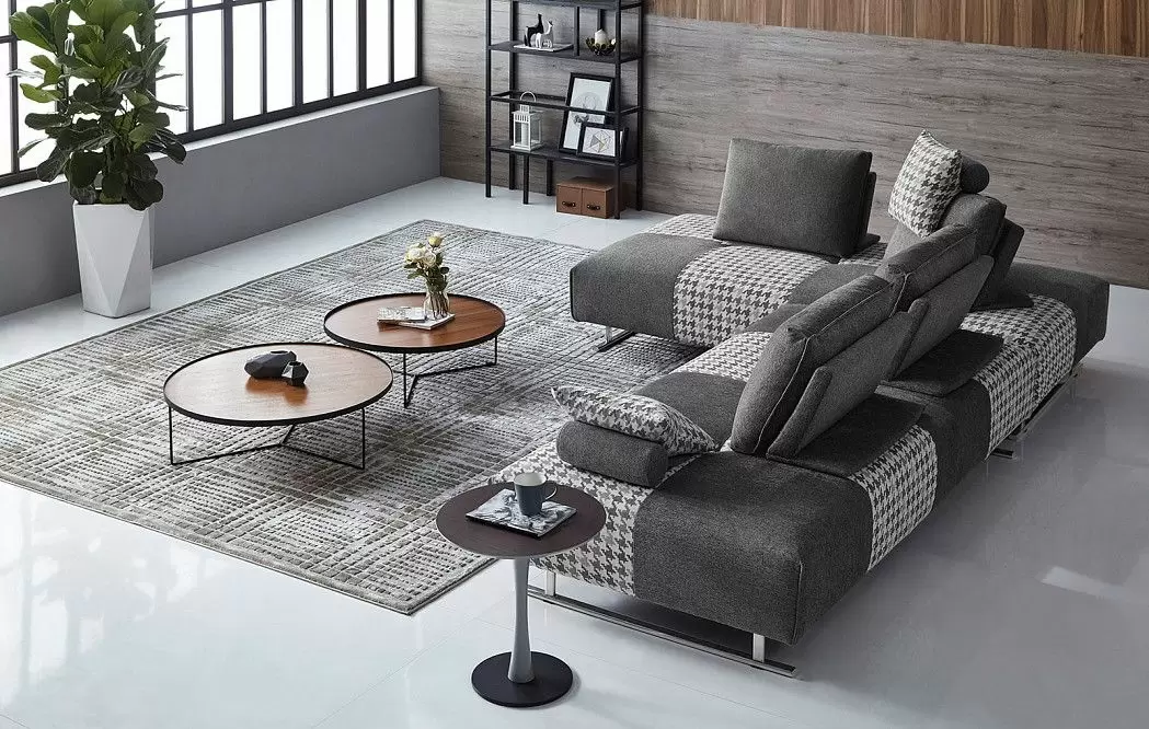 Диван-трансформер Bavaria угловой, серый - фото 6