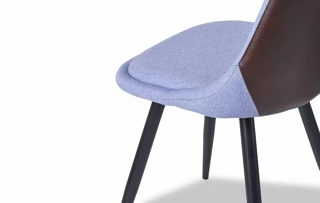 Стул Becker, голубой/коричневый/черный - фото 7